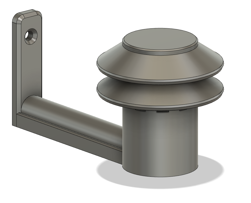 BME280 (4 pin) outdoor housing for circular cable