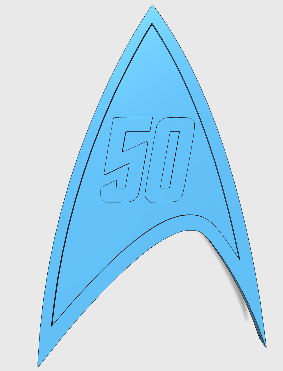 Star Trek 50th Logo