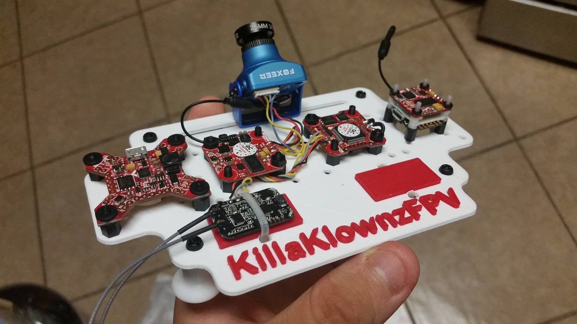KillaKlownzFPV Test Bench - FC/VTX/OSD/CAM/RX
