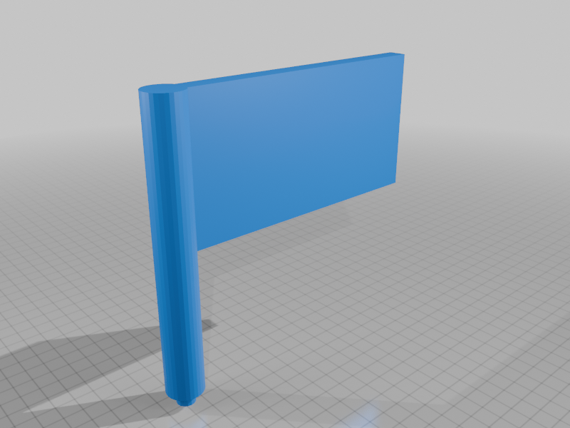 Golf hole flag