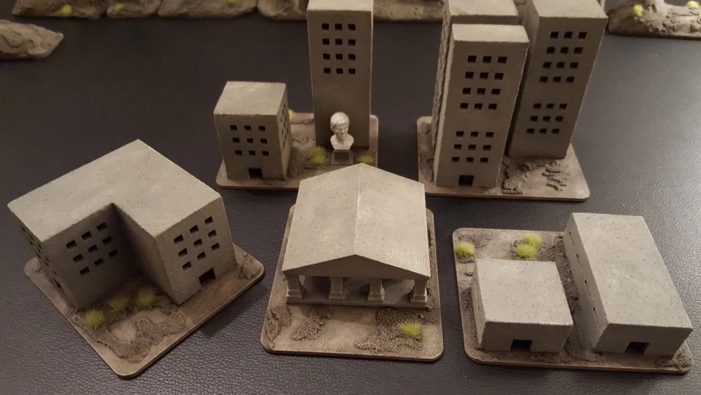 Epic Scale Modular Structure Terrain Components