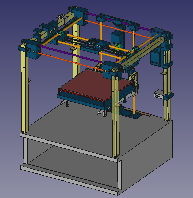 nightliner - ikea "trysil" based 3d printer