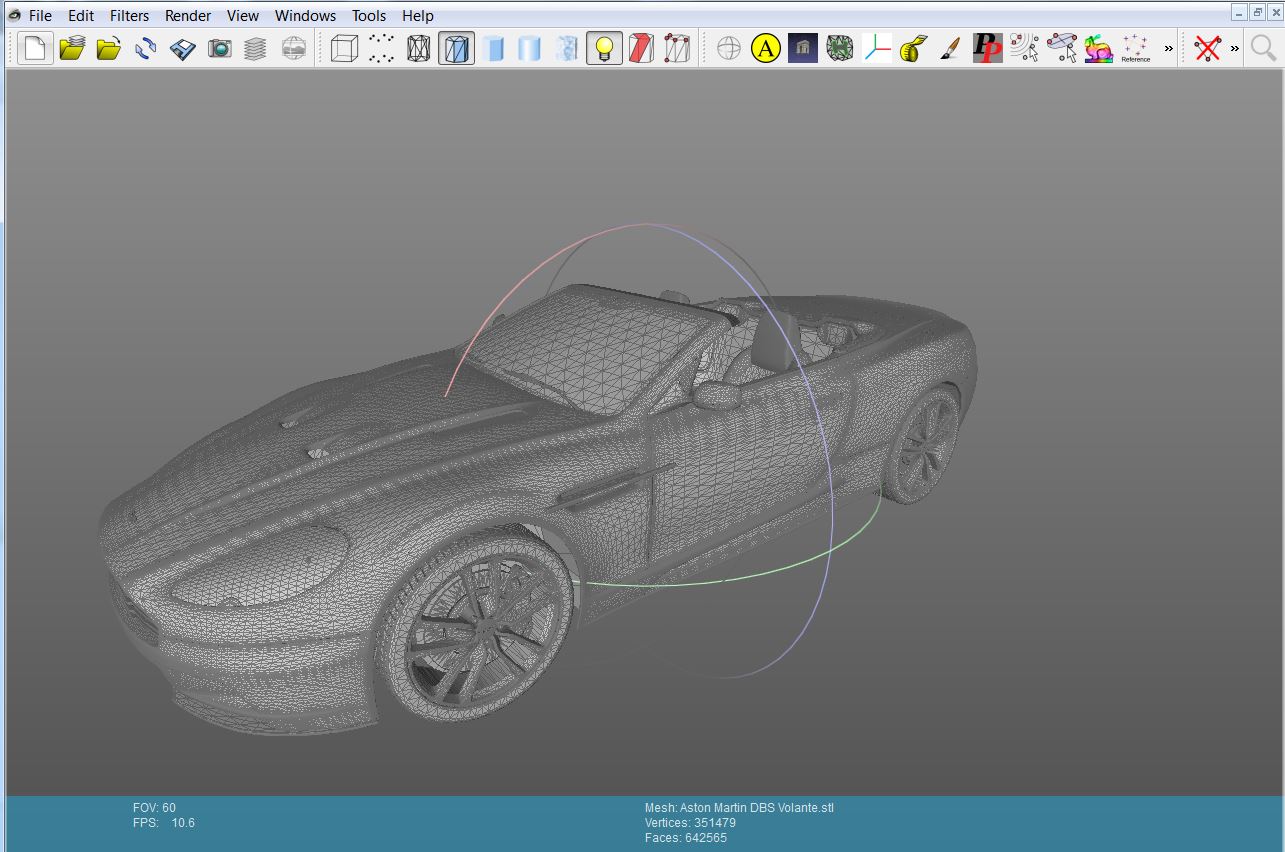 3D Car Model Aston Martin