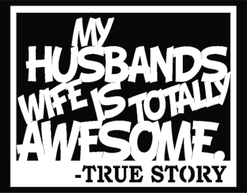 My Husband Plaque