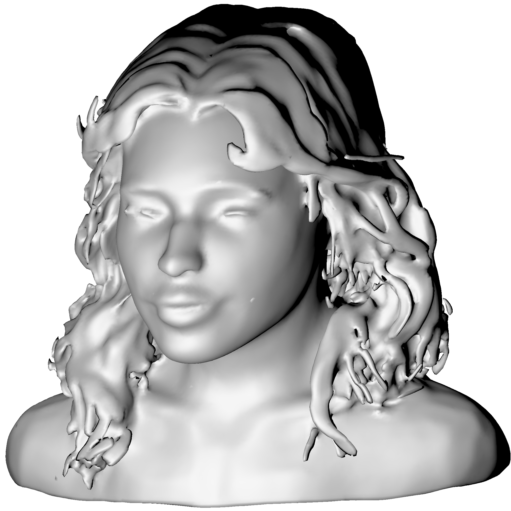 Serene Flow Bust