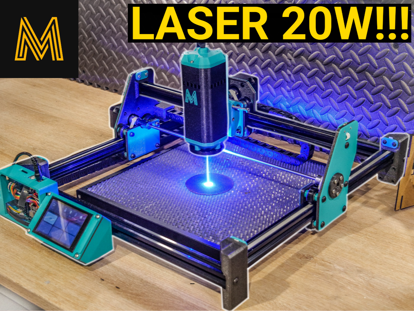 3D PRINTED LASER ENGRAVING MACHINE