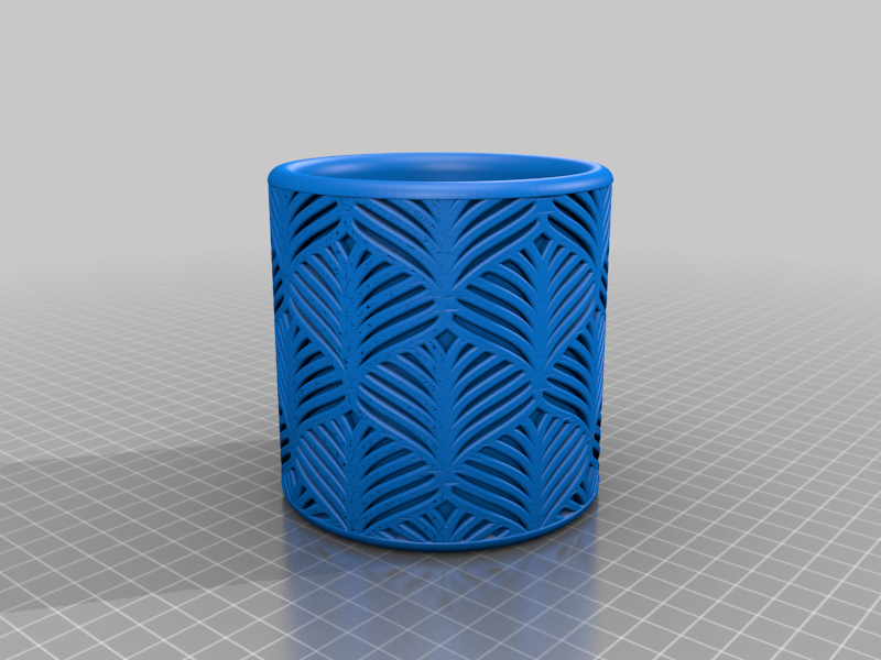 Leaf Pattern Pot
