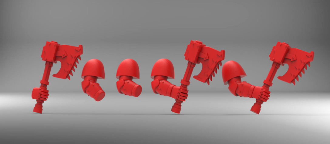 Marine in space weapon arms