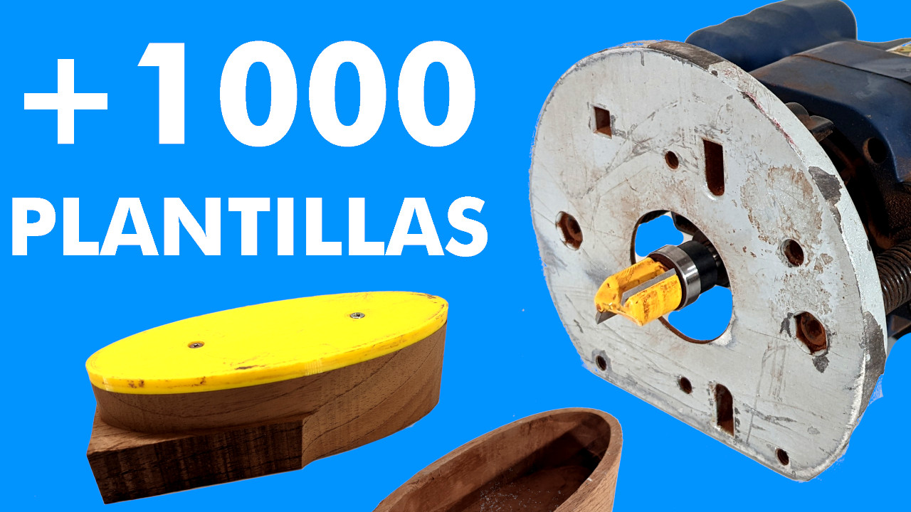 Plantilla Elipse para Fresadora