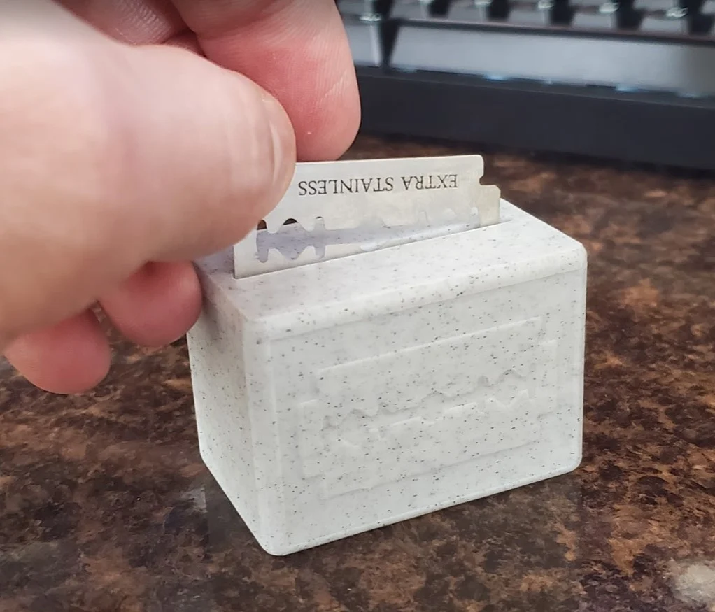 Razor Blade Disposal Box