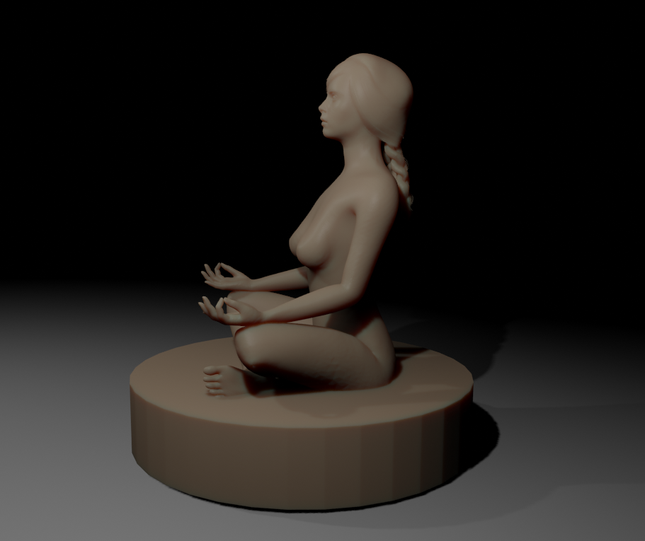 Female Nude Meditation