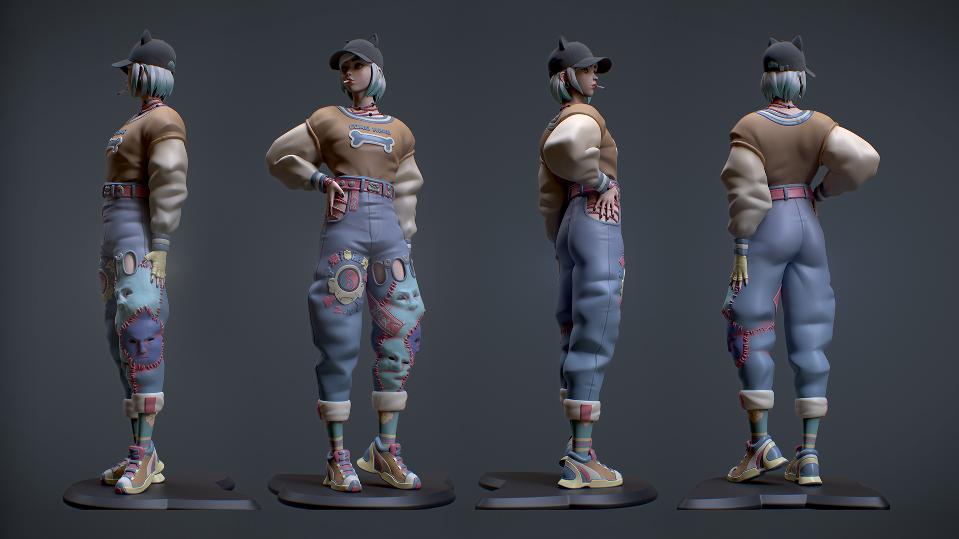 3D Print - Skeen Girl