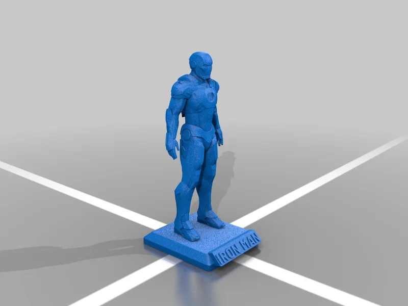 Iron Man with base