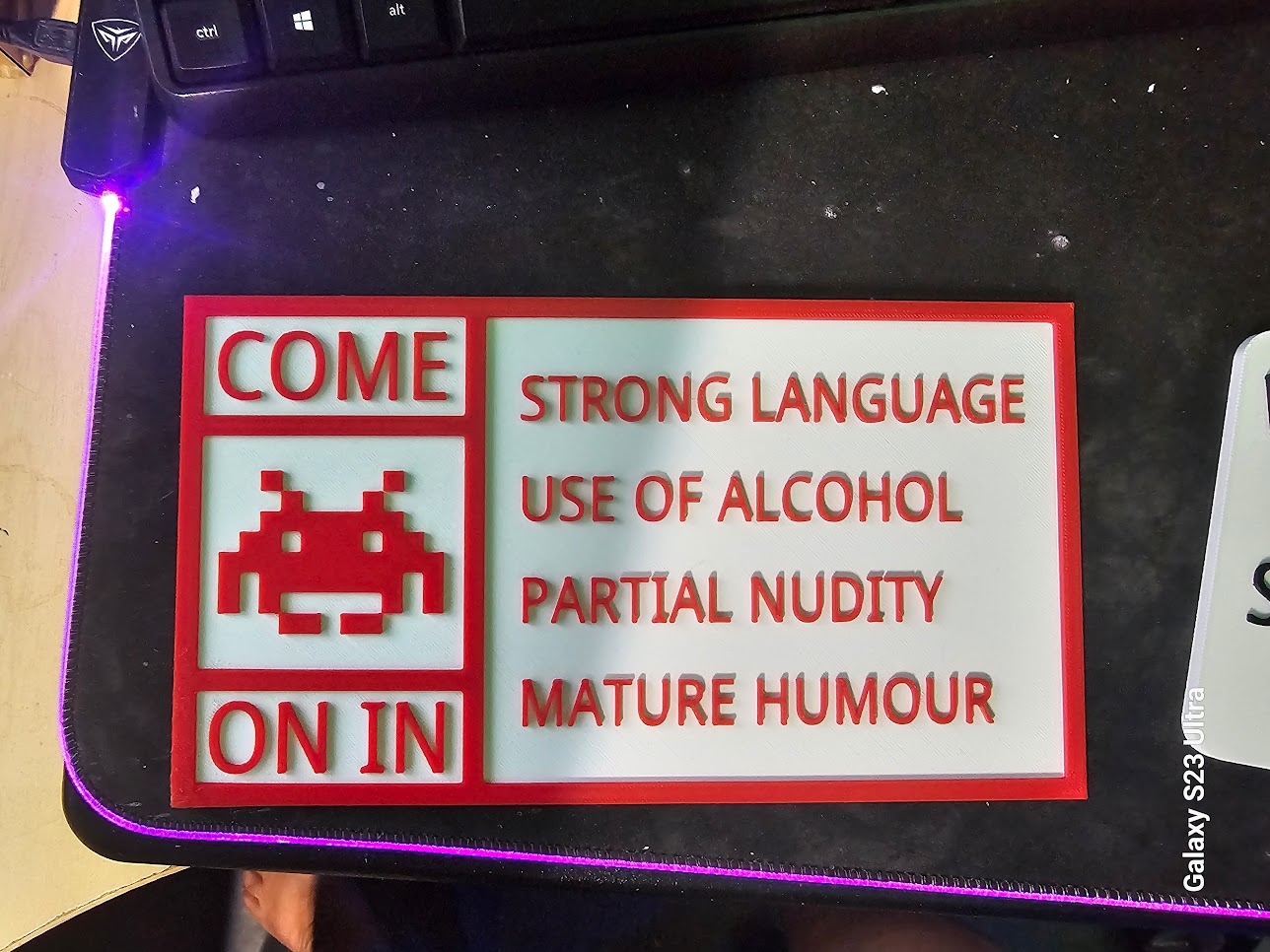 Office Door Sign