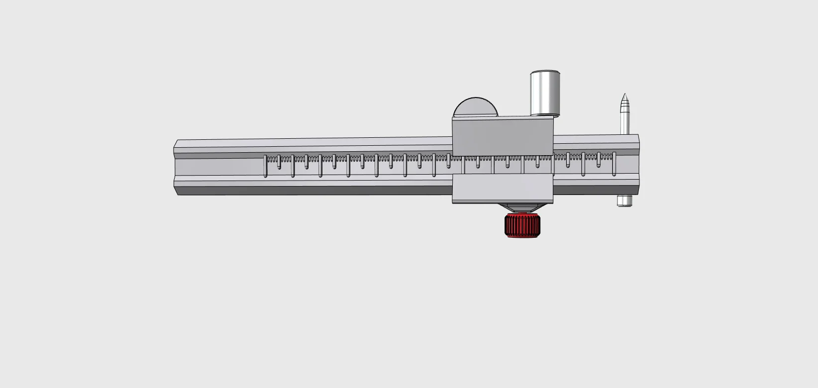 Scribe & Caliper in one tool (METRIC)