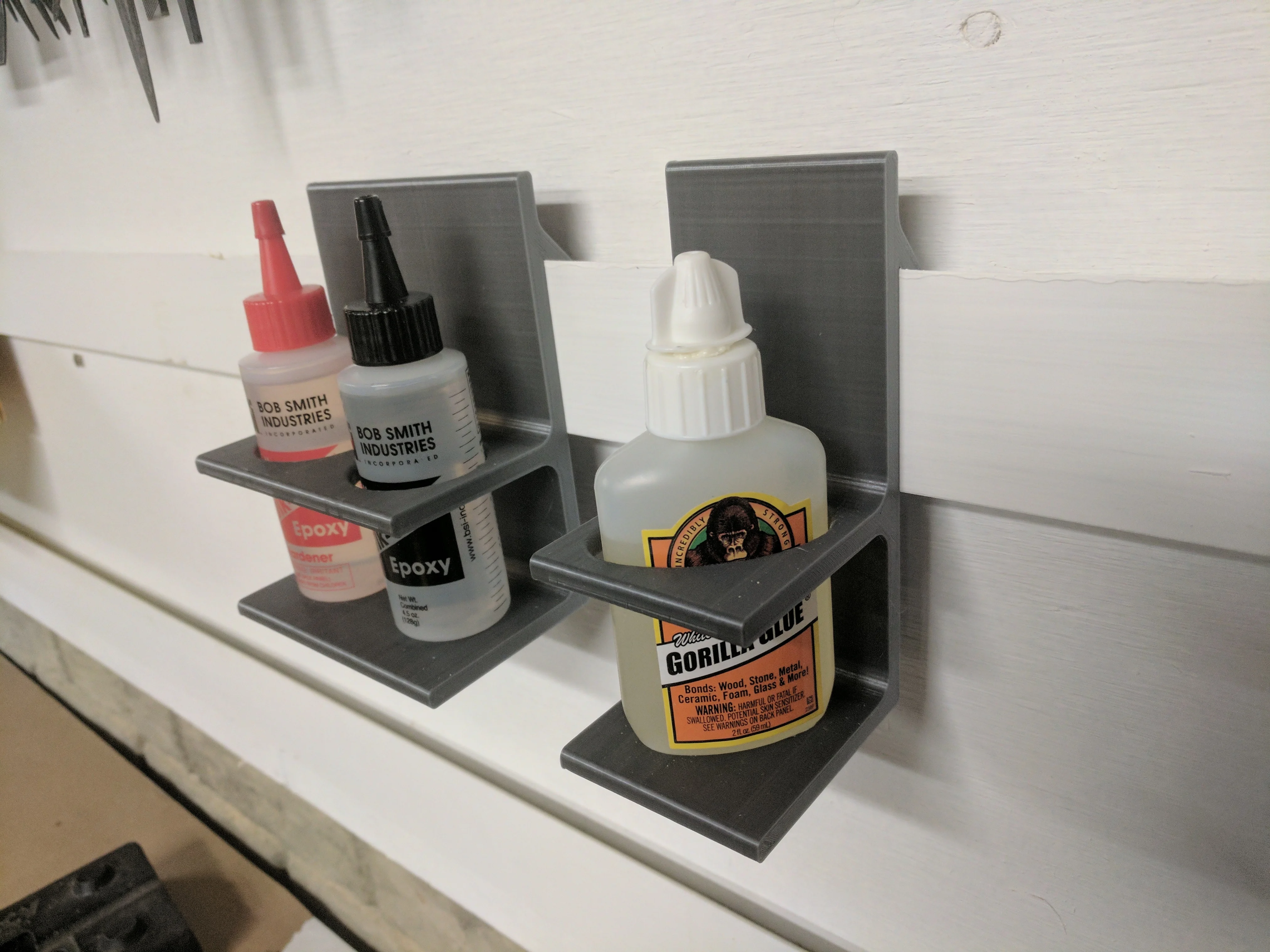 French Cleat Glue Bottle Holders