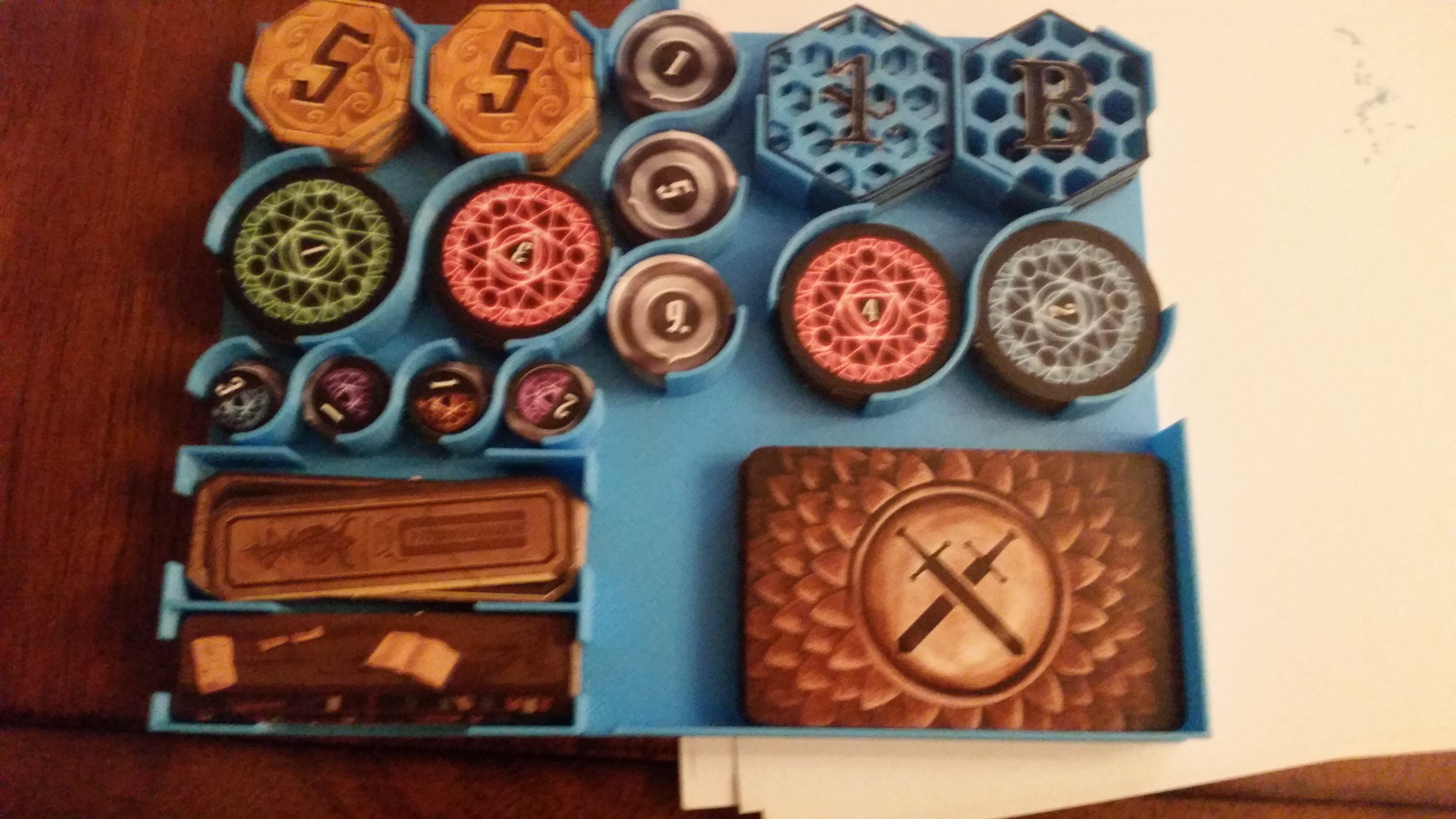 Gloomhaven miscellaneous tokens tray