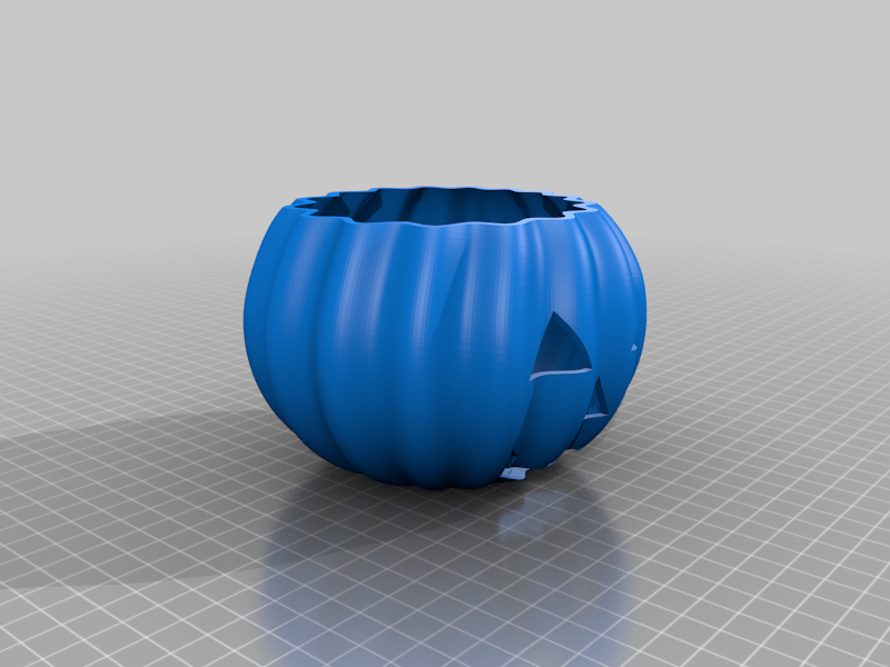 Halloween Pumpkin treats holder