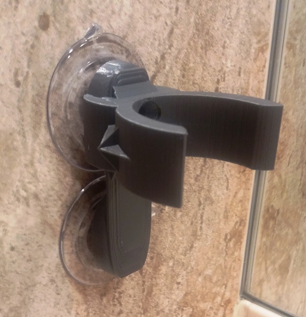 Shaver wall hanger bracket