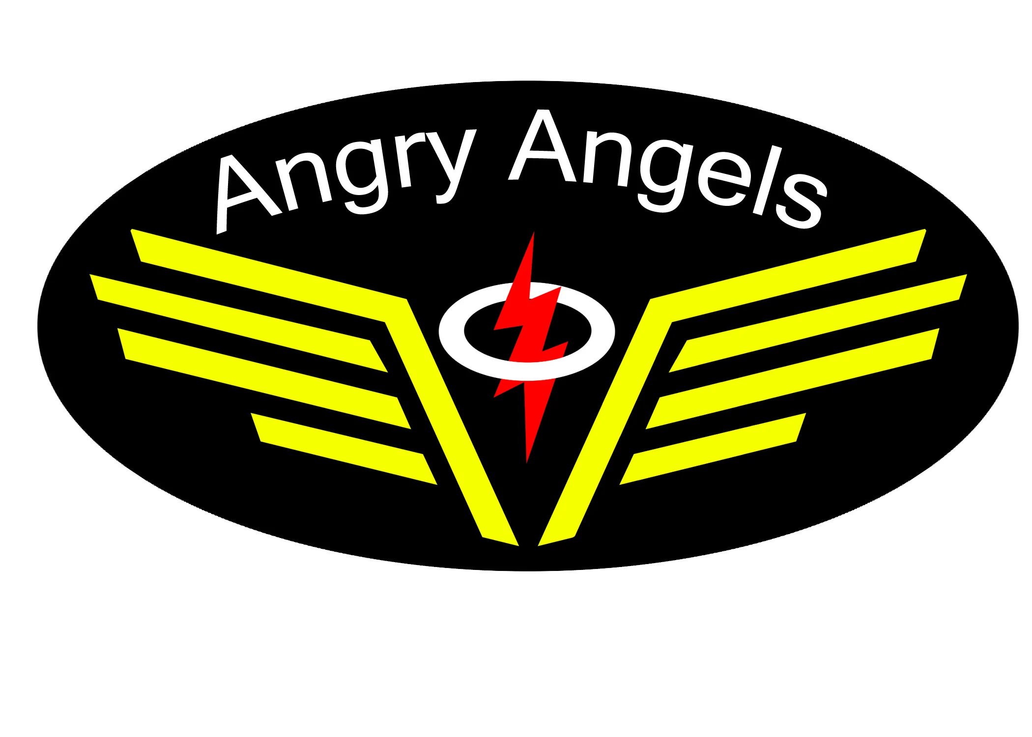 Angry Angels Logo/Keychain