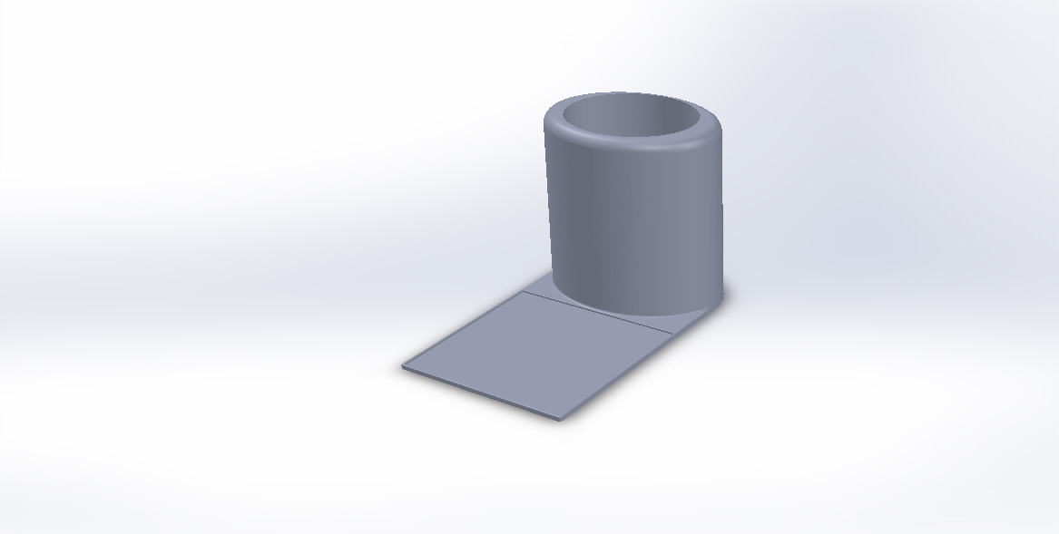 Pencilcup With Postit Holder