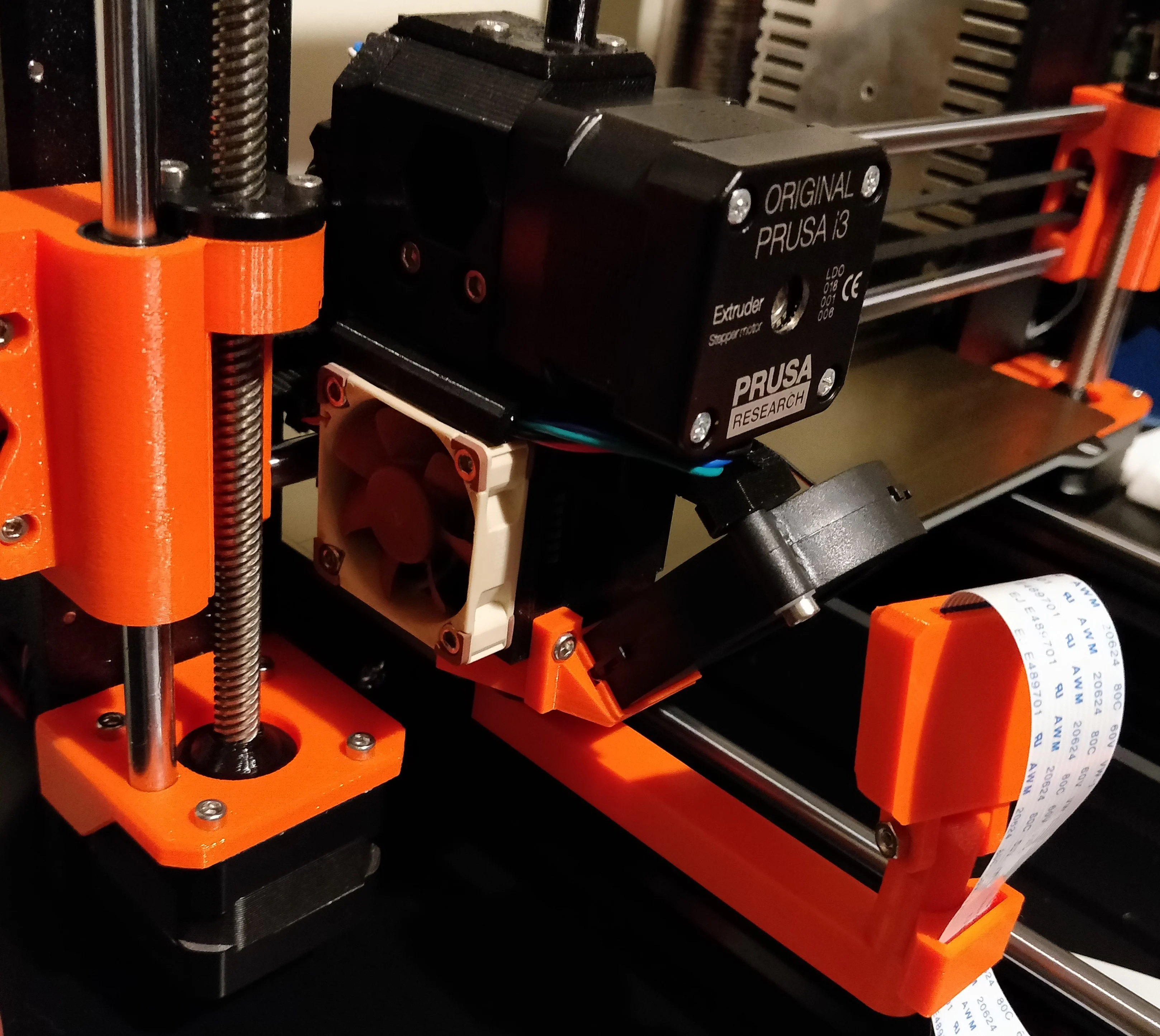 Prusa i3 Mk3 Raspberry Pi Camera mount (New extruder)