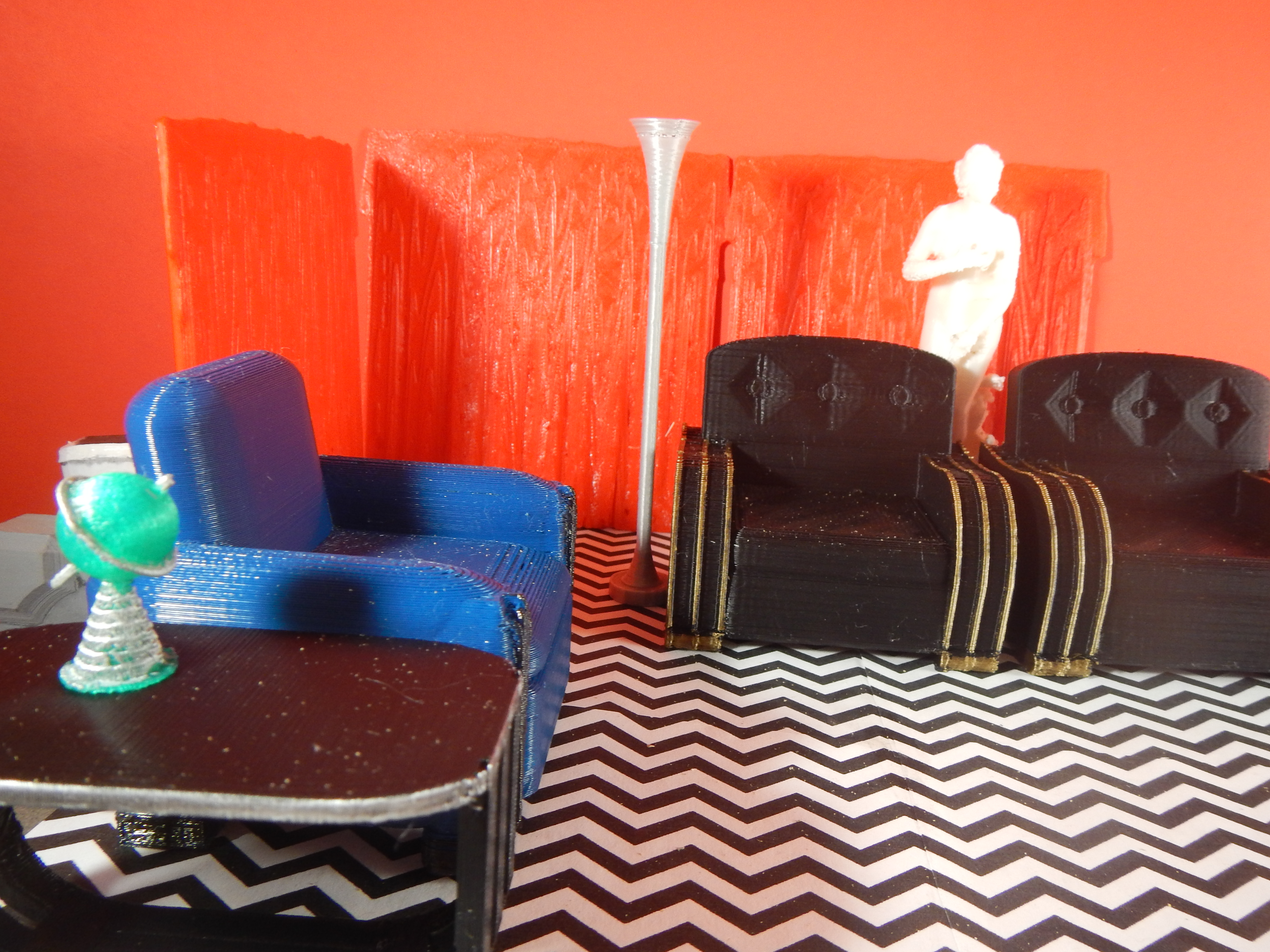 Twin Peaks Black Lodge Set