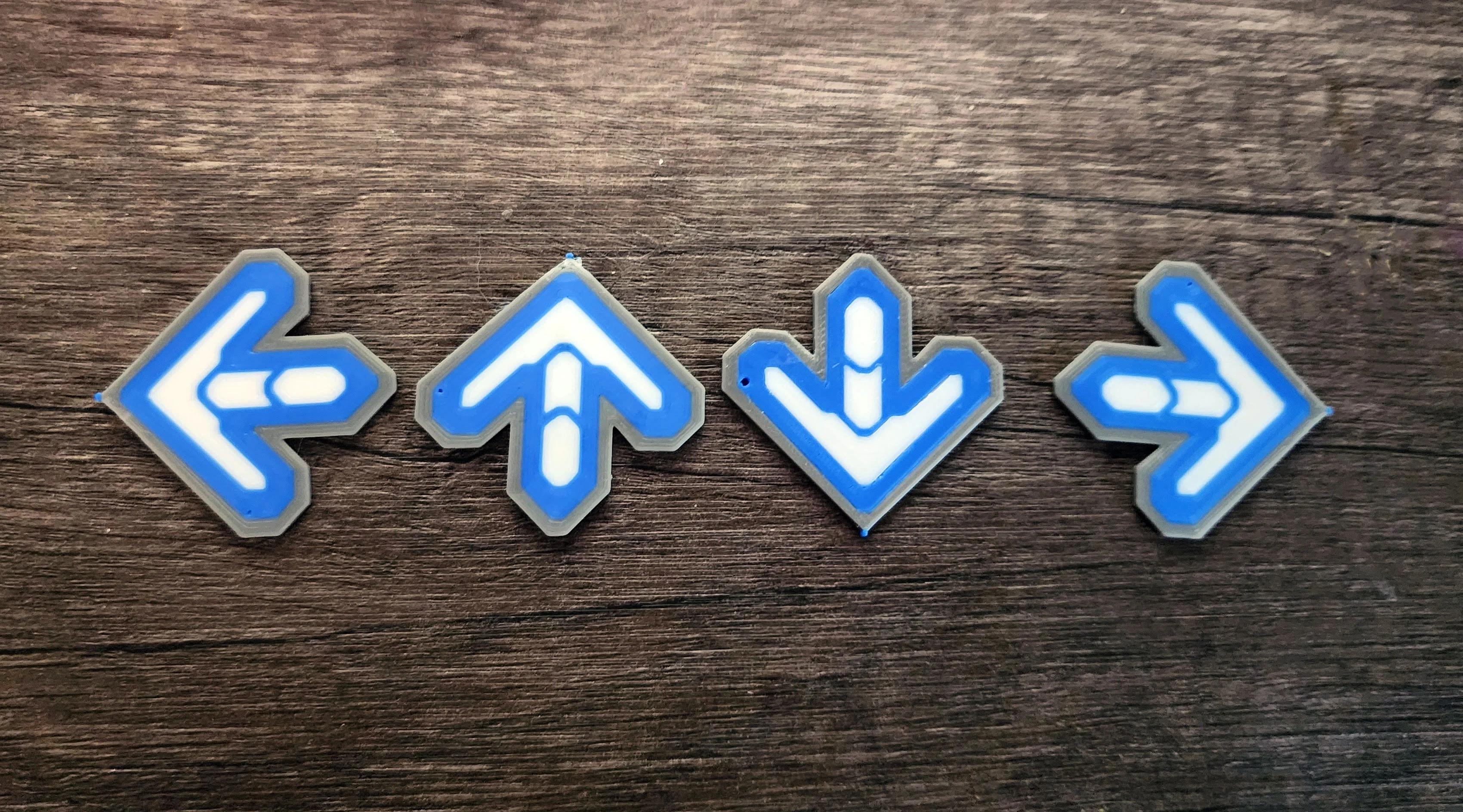DDR Arrow Keychain