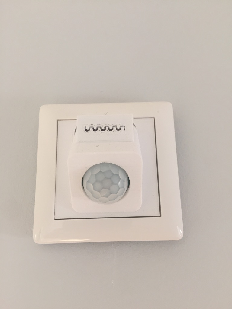 PIR/Temp Sensor (HC-SR501/BME280) Einsatz für Gira Schalterrahmen