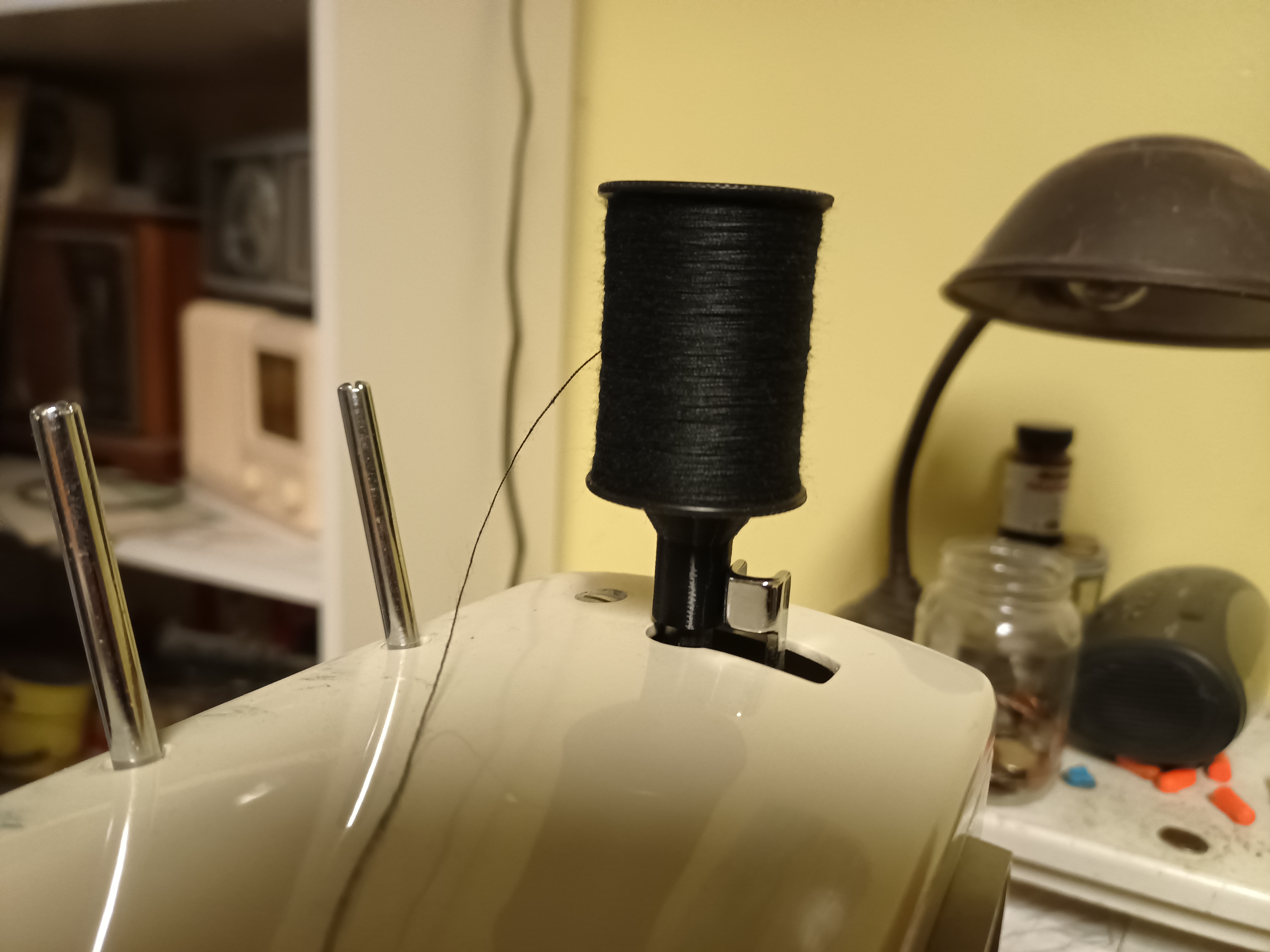 Thread Spool Bobbin Winder Adapter