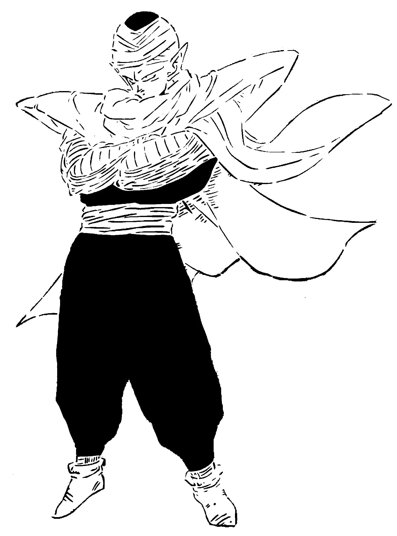 DBZ Piccolo stencil 2