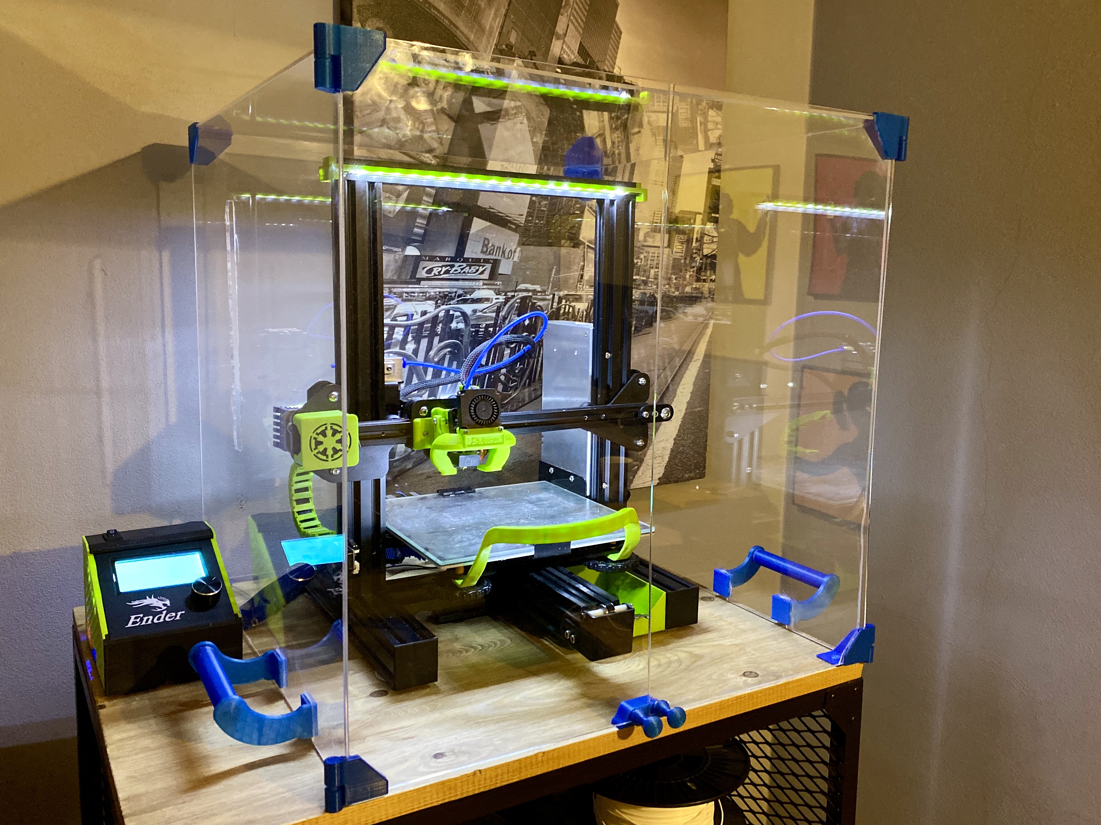 Ender 3 Plexi Enclosure System (or any other printer :) )