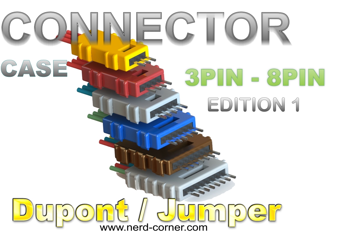 CONNECTORS Edition 3-8 PIn Dupont Jumper-Cable