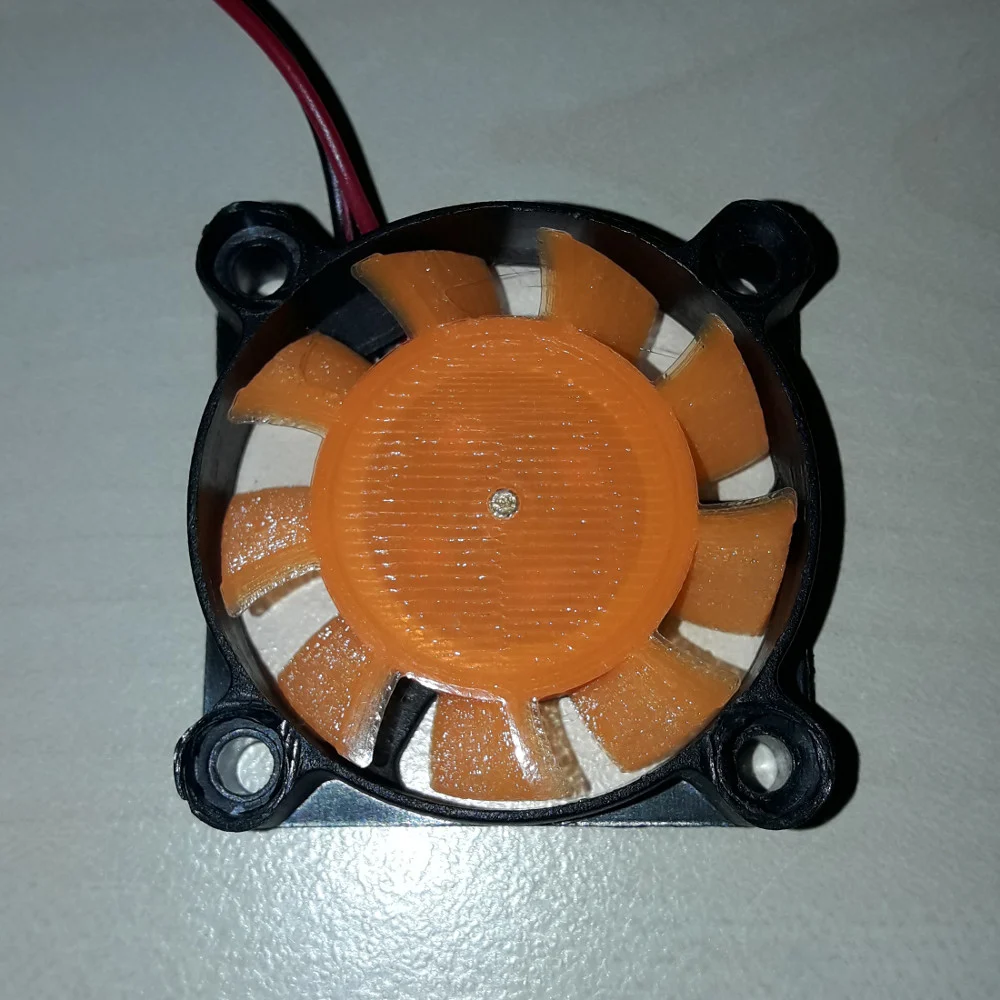 Customizeable Cooling Fan Blades