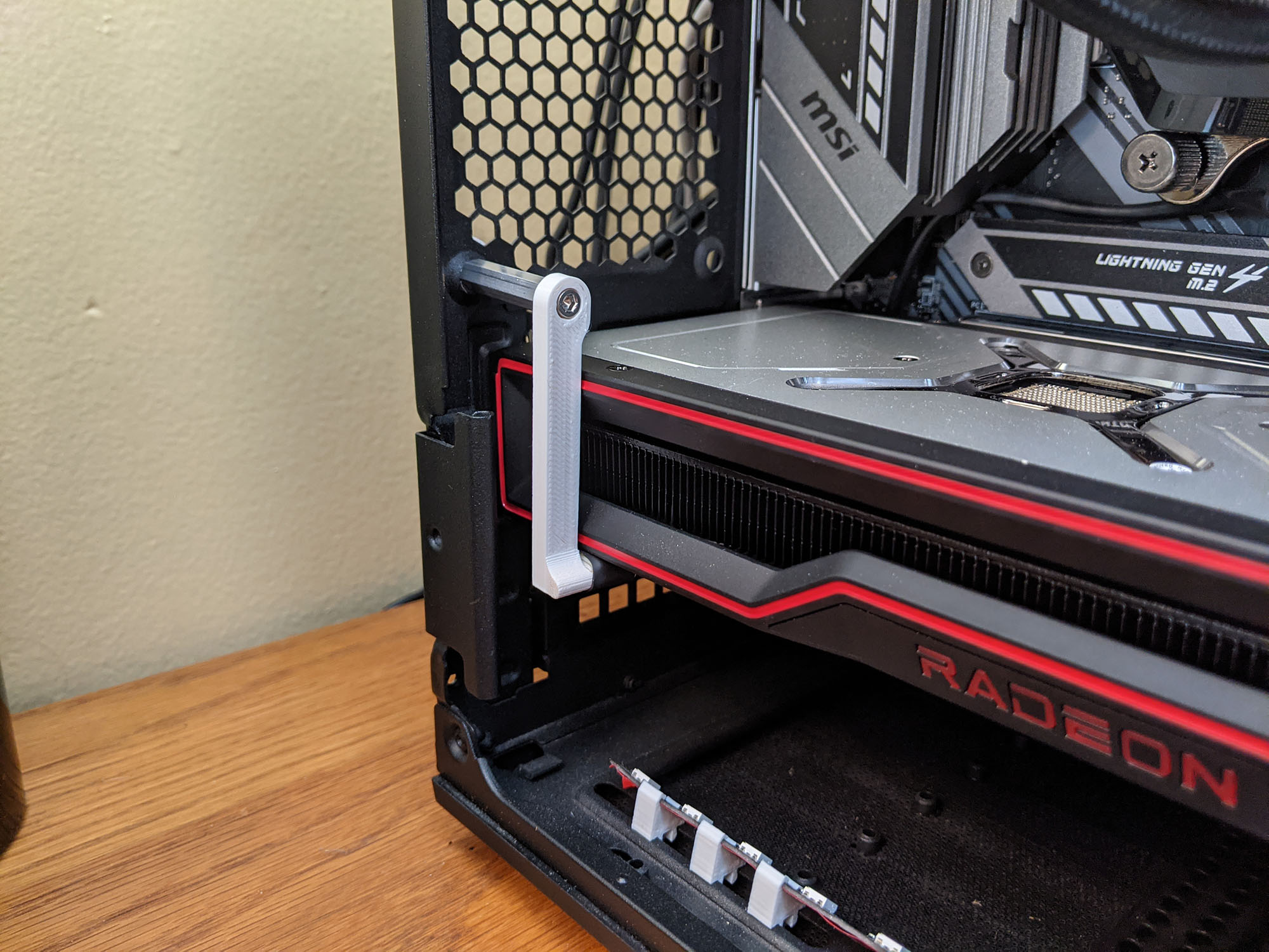 Video Card Support Arm