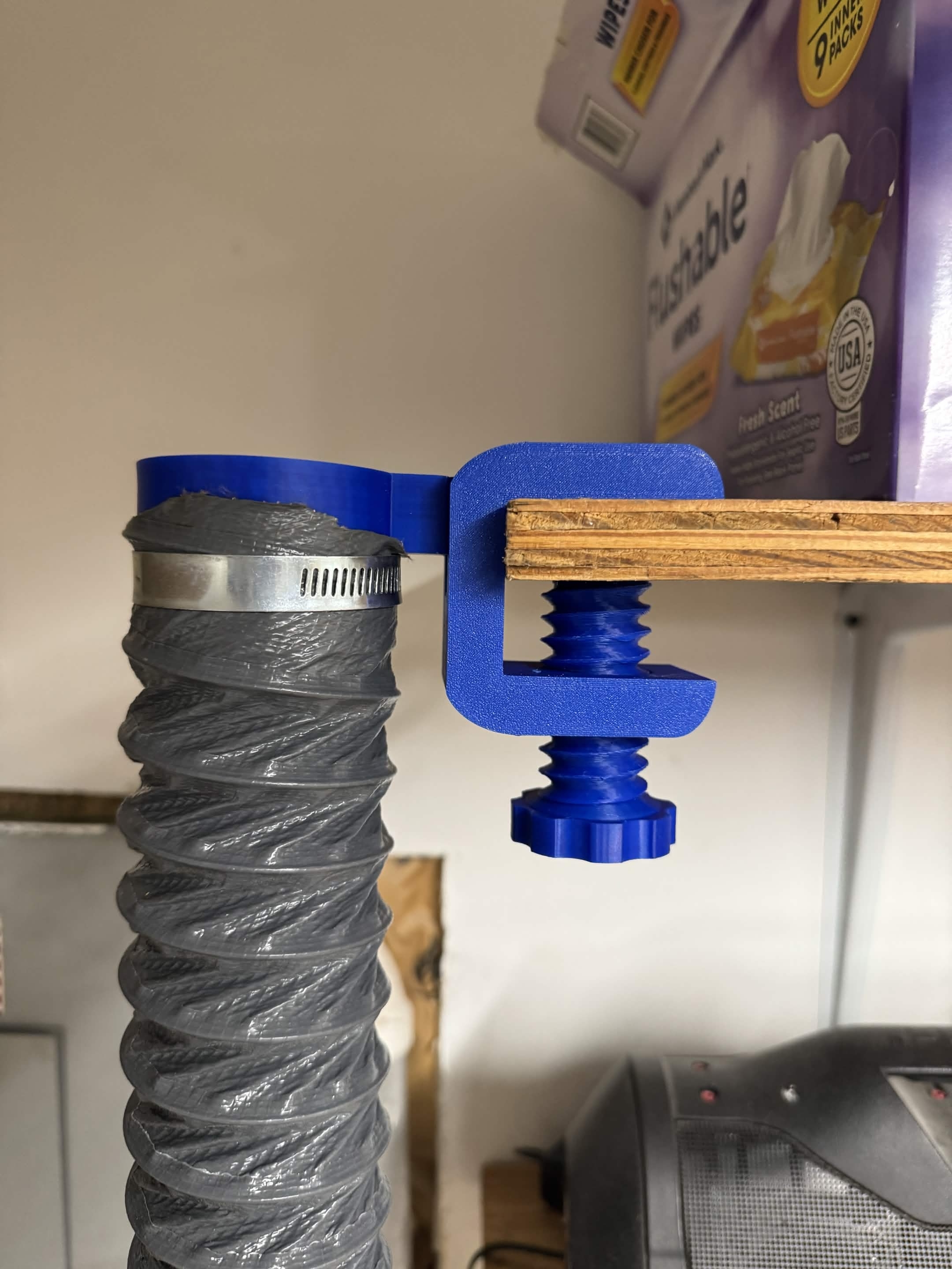 Creality Falcon A1 Shelf exhaust clamp
