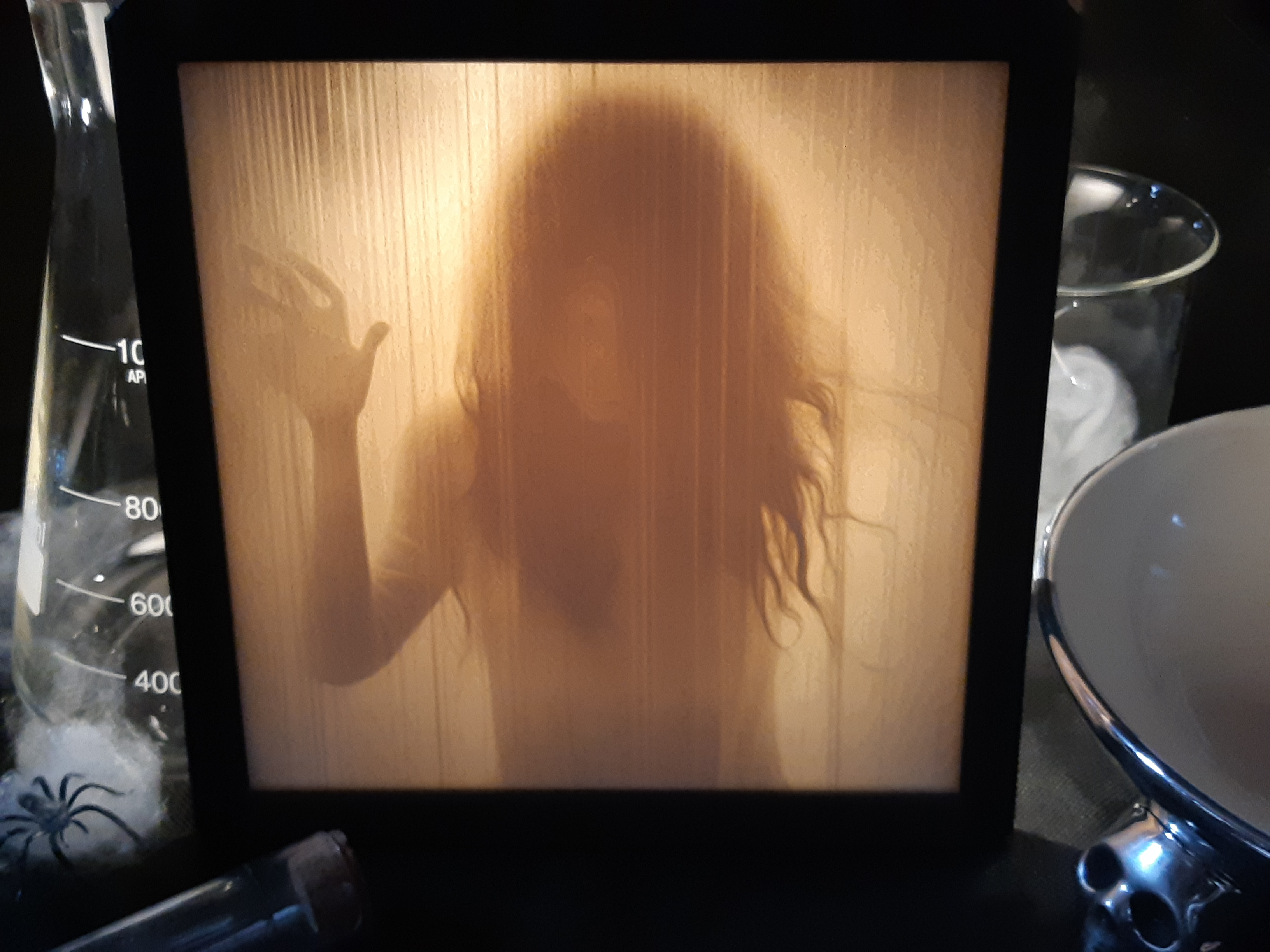 Trapped - A Creepy Halloween Lithograph