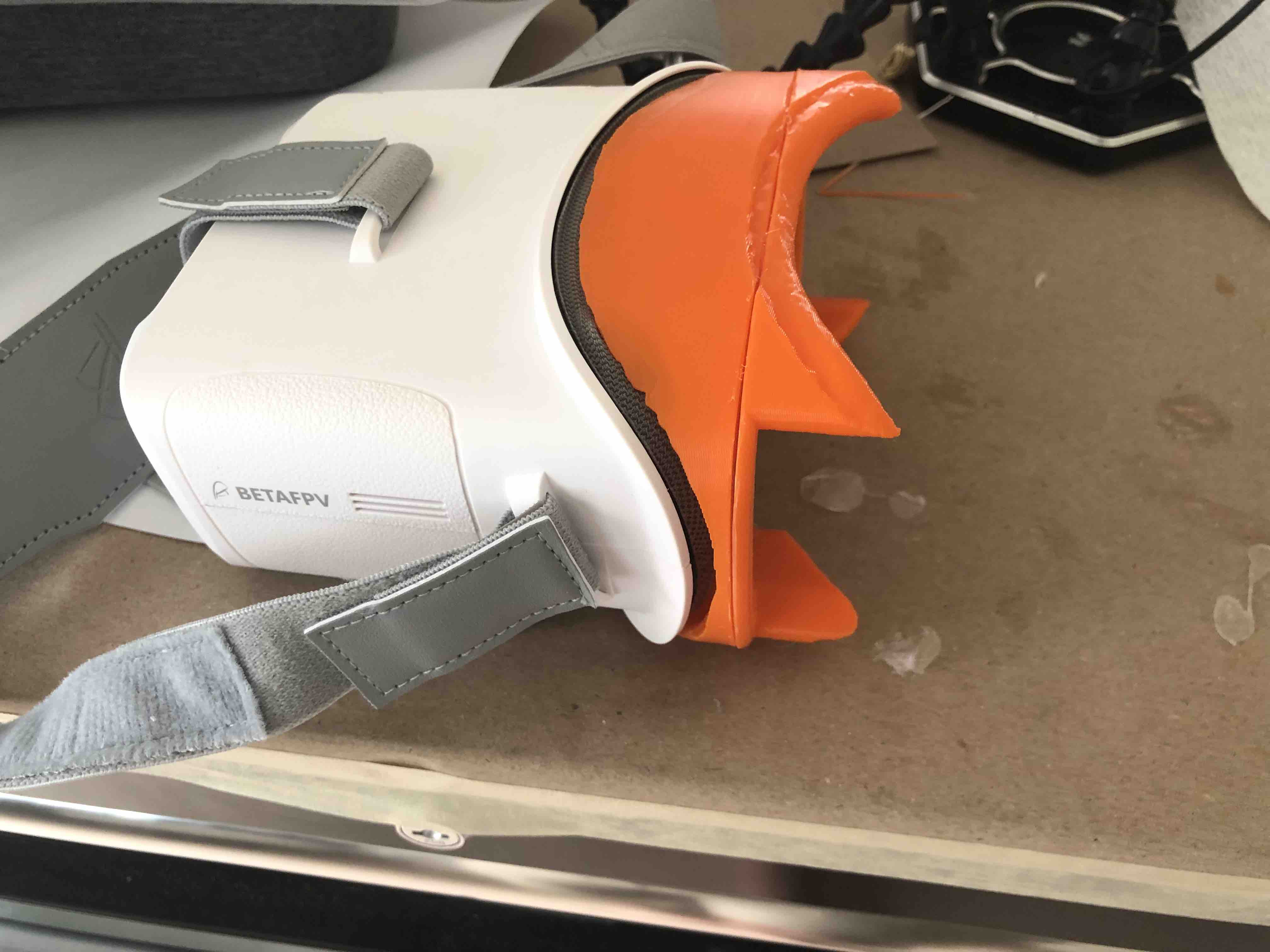 Cetus FPV glasses extension