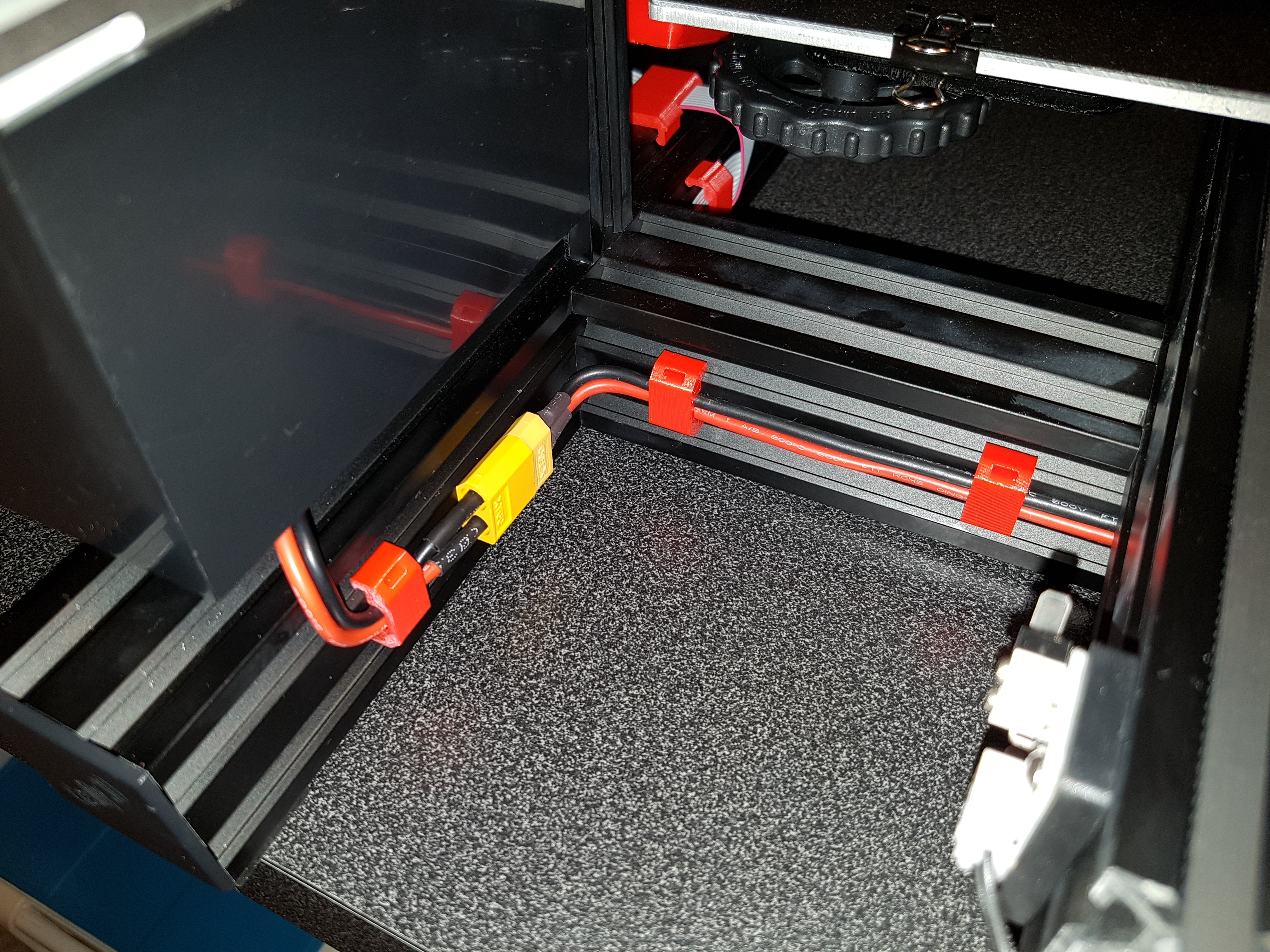 ENDER 3 - Clip-câbles d'alimentation / power supply cable clamps