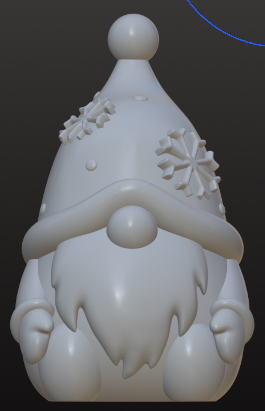 Gonk Gnome Snowflake