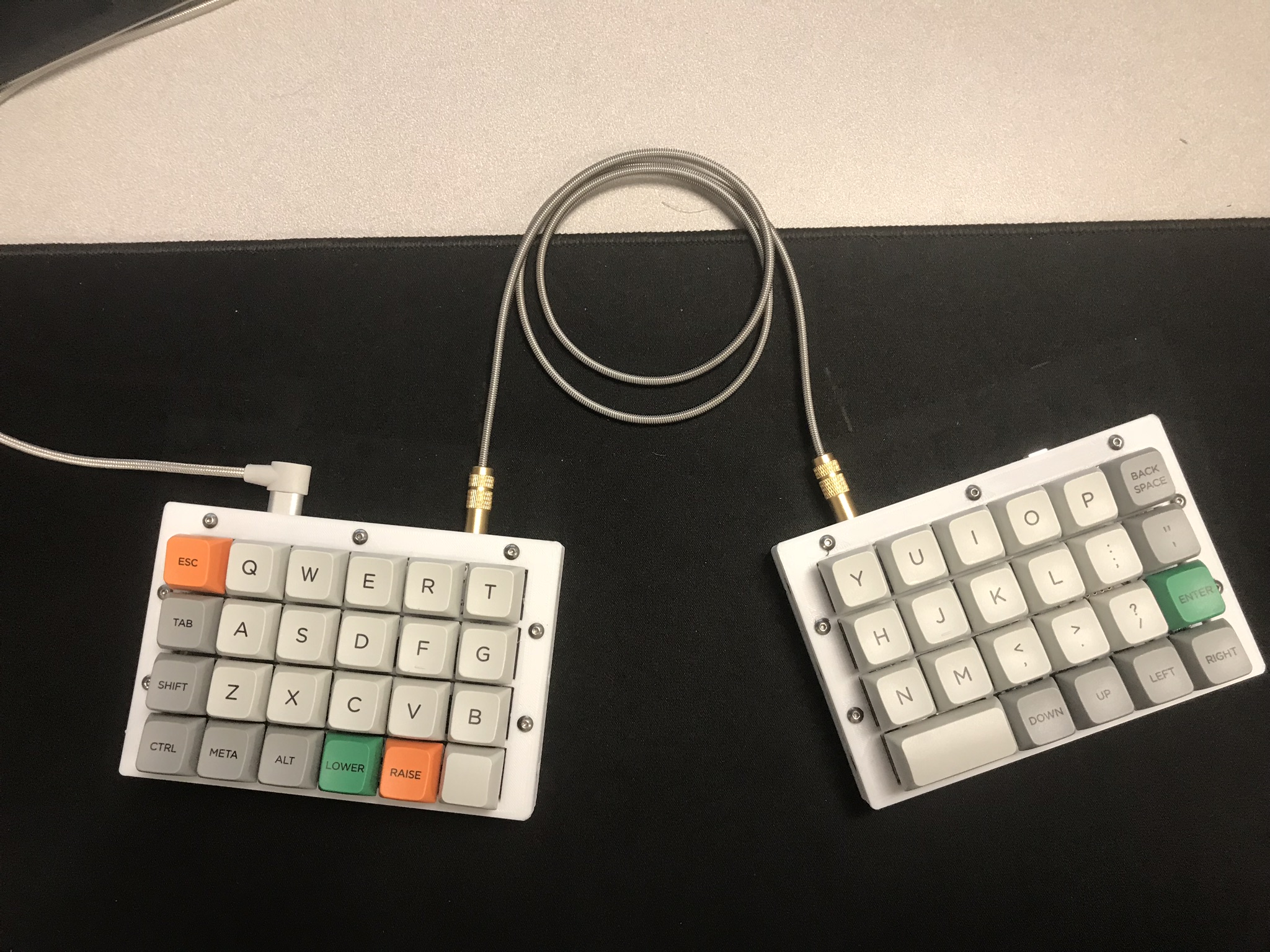 Levinson Keyboard or Let's Split Case and Top Plate