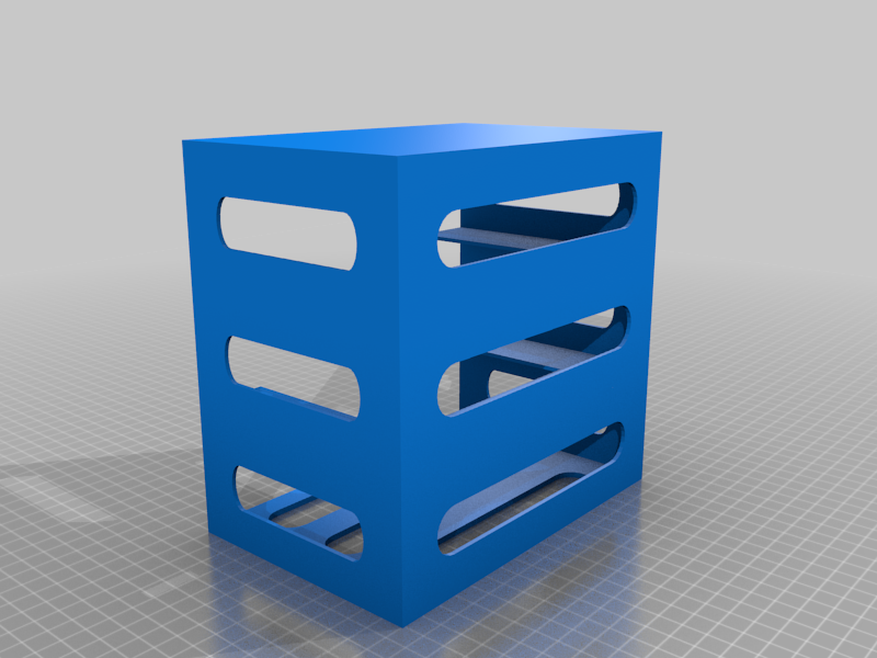Takeaway food container shelving