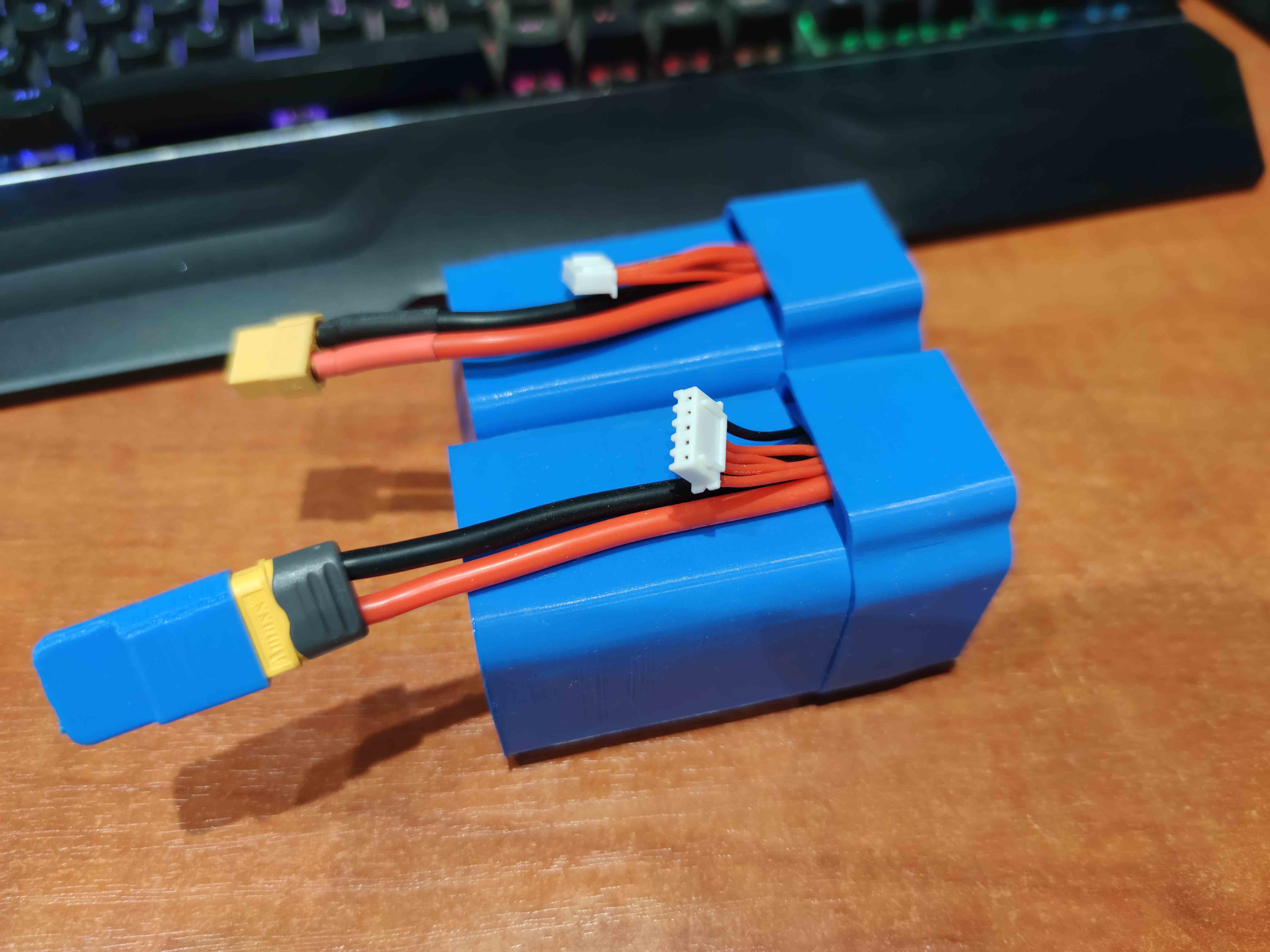 Soft case for liion battery Assembly 21700
