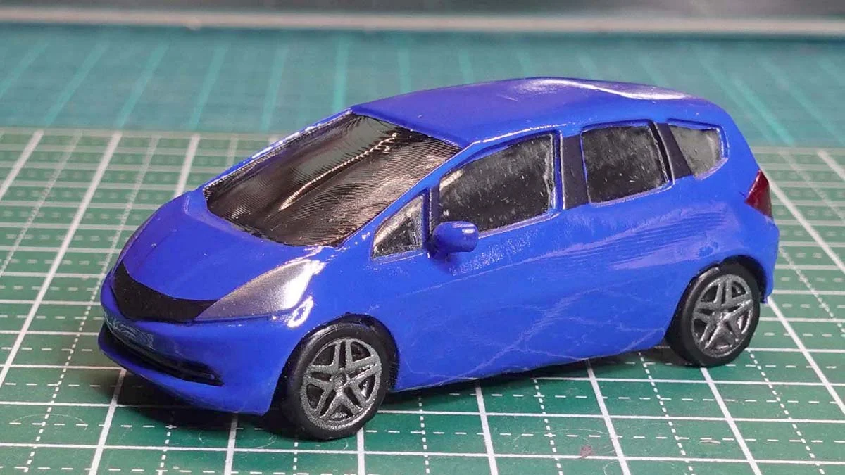 Fit 2007, solid model 1/64 scale