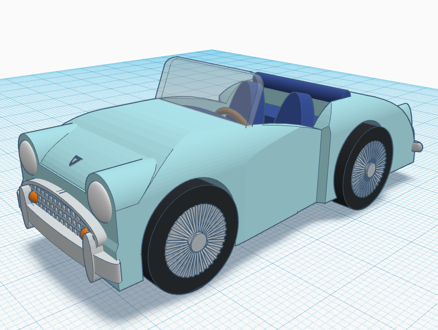 Little British Sports Car