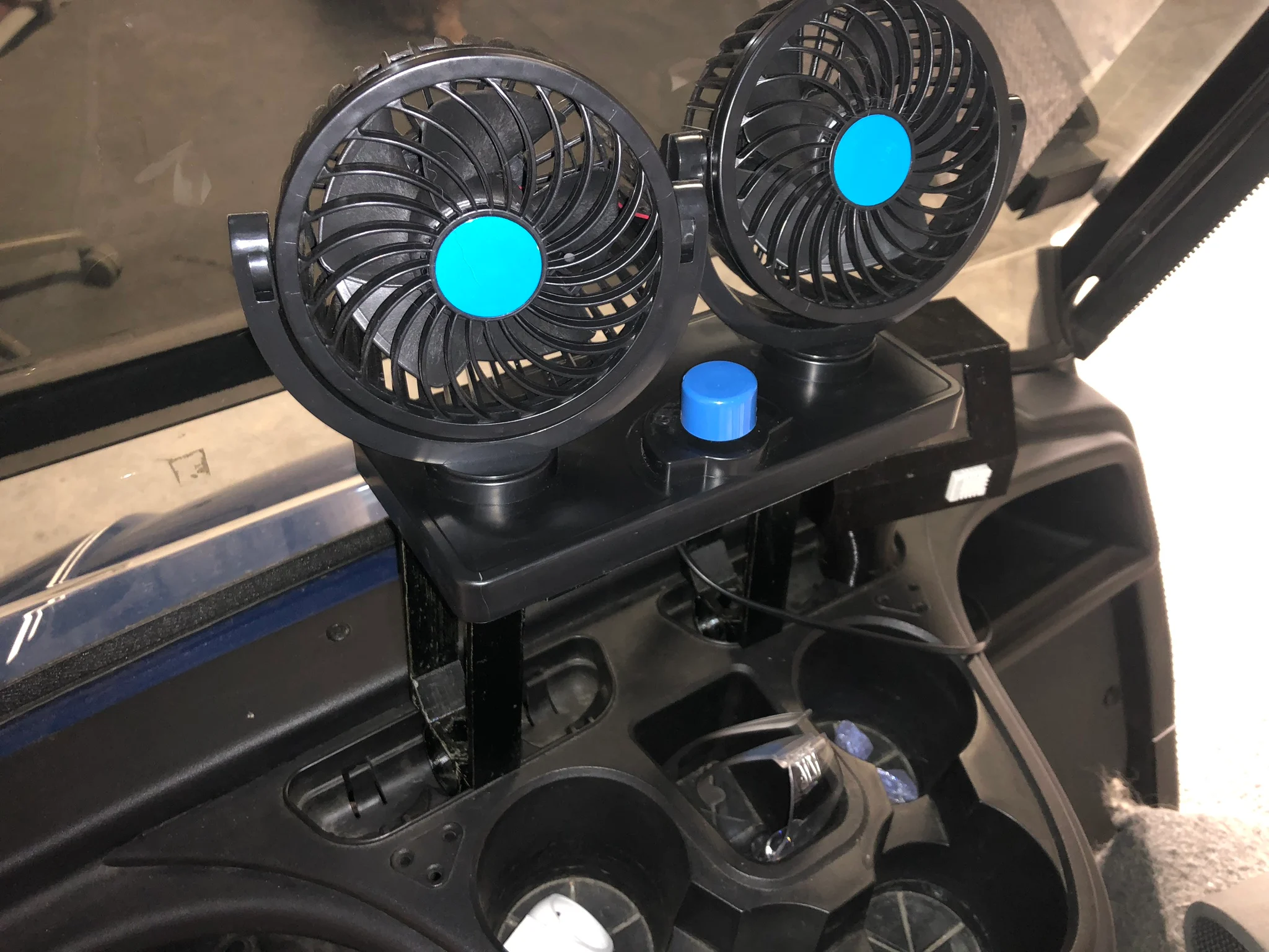 Golf Cart Fan Mount
