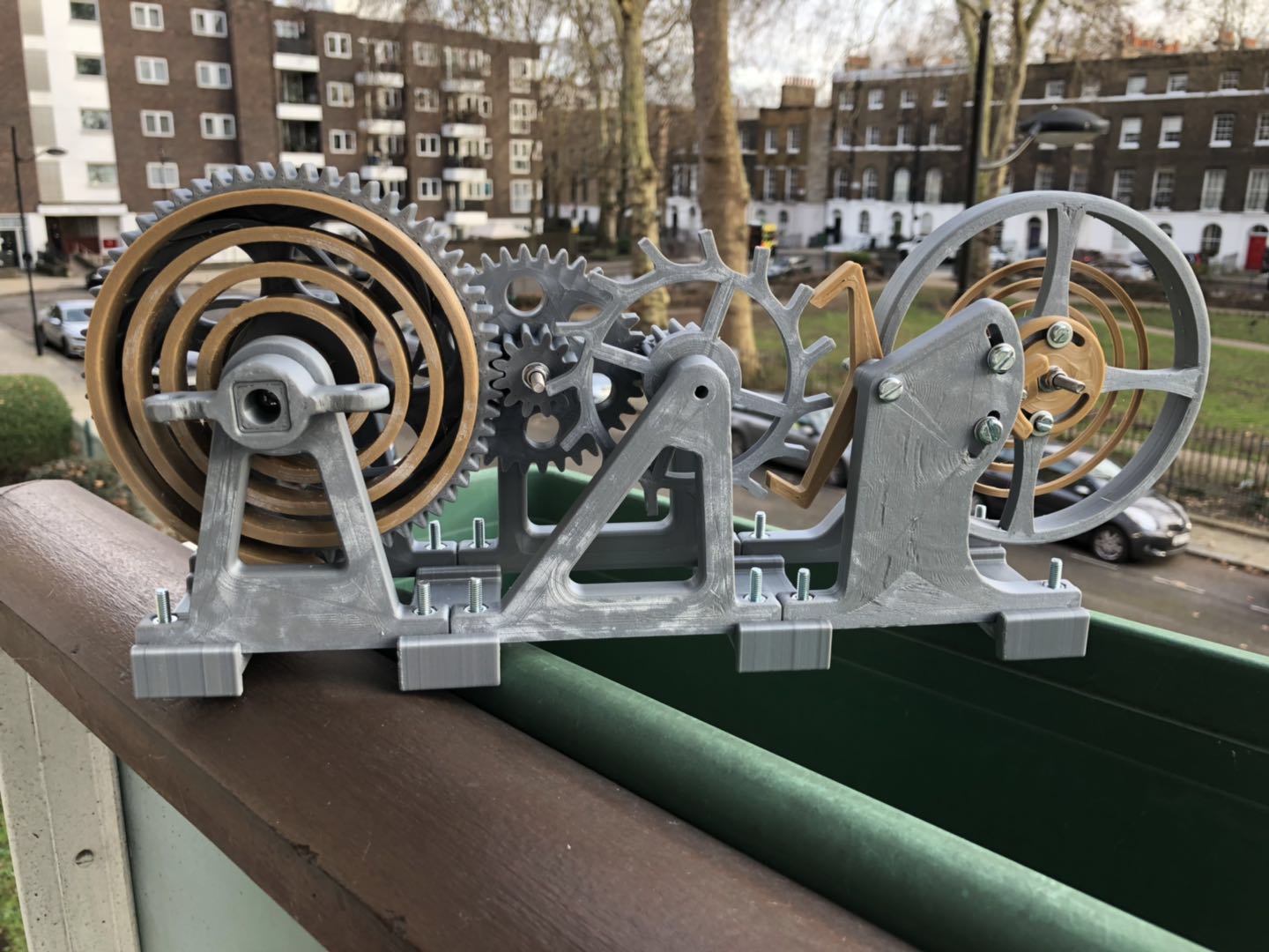 Watch Escapement Desk Toy
