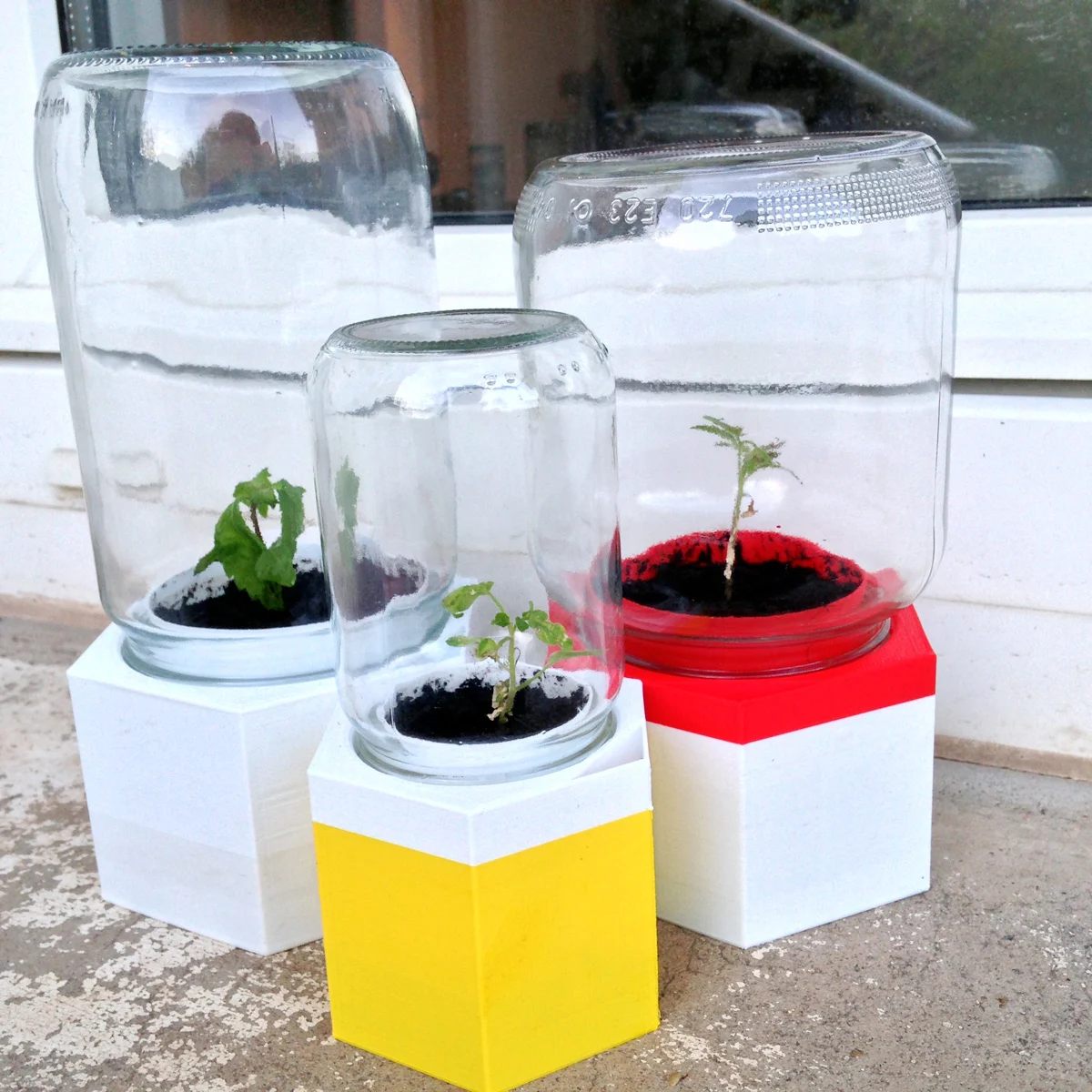 Upcycle Jar Greenhouse