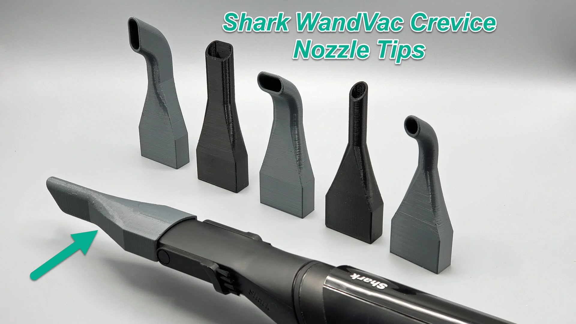 Shark WandVac Crevice Nozzle Tips