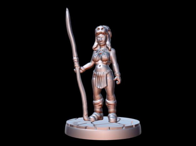 Barbarian Priestess (15mm scale)